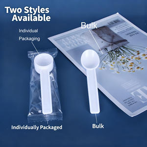 도매 CQ 브랜드 모델 CQ154 사출 성형 플라스틱 스푼-1g/3g/5g/10g 개별 포장 계량 스푼 가정용 - Product Image 4