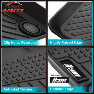 Tapis de sol en TPE pour BMW I01 i3 2014-2019, tapis toutes saisons, 1ère et 2ème rangée, moulé en 3D, imperméable - Product Image 3