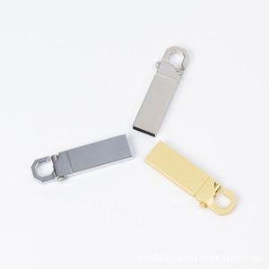 Clé USB Métallique Étanche avec Mousqueton, Disque de Stockage Portable pour Cadeau d'Entreprise, Clé USB Personnalisable avec Logo - Product Image 2