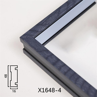 Fabrika Tedarikli Oudu Marka Modern Tasarım Plastik Resim Çerçevesi Pervazı Çevre Dostu EPS Polistiren 48mm X 16mm Model X1648