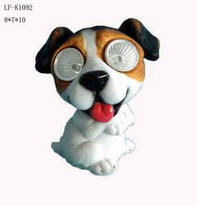 Statue de <span class=keywords><strong>bouledogue</strong></span> <span class=keywords><strong>anglais</strong></span>/<span class=keywords><strong>français</strong></span> rouge en résine, figurines de chien faites à la main, objet d'art de collection, décoration pour la maison et le jardin - Product Image 5