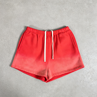 Short personnalisé en molleton 350 g/m² effet délavé couleur vintage pour l'été, idéal pour les marques