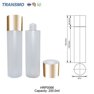 Botella de Tónico PET Ecológica de 250 ml al por Mayor con Pulverizador y Tapa de Plástico Personalizada para Cuidado de la Piel, MOQ 12000 - Product Image 2