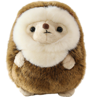 Boneka Landak Bulu Bundar Grosir, Boneka Landak Super Lembut Realistis, Hadiah Ulang Tahun Natal, Hewan Boneka