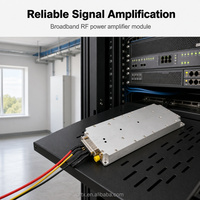 Module amplificateur de puissance RF 5150MHz-5350MHz 13W 25W 50W à gain élevé 48dB pour amplification de signal de communication