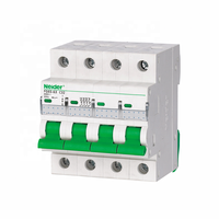 Interruptor Automático Miniatura Tipo MCB FG65-63 1P 2P 3P 4P 1A-63A para Uso Doméstico