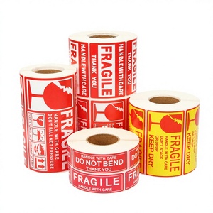 Color Customizable Thermal Transfer Shipping Labels 120x60mm & 150x70mm Semi-Gloss Coated Adhesive Sticker <b>Rolls</b> - Product Image 5