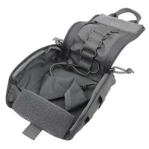 กระเป๋าปฐมพยาบาลแบบปลดเร็ว Cordura Tactical Medical Pouch สำหรับแพทย์  กระเป๋าแพท<span class=keywords><strong>ย</strong></span>์แบบ Molle - Product Image 3