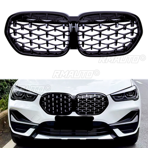 กระจังหน้าทรงไตเพชรสำหรับ BMW X1 F48 LCI ปี 2020 2021 2022 สไตล์สปอร์ต แต่งรถ อะไหล่เปลี่ยนทดแทน - Product Image 5