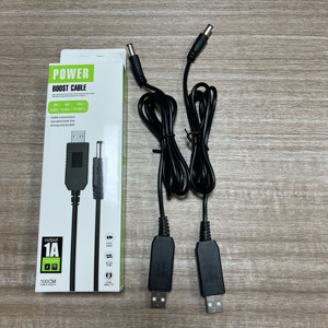 Câble convertisseur de tension <span class=keywords><strong>USB</strong></span> Cantell DC 5V vers DC 9V/12V, <span class=keywords><strong>USB</strong></span> 2.0 mâle vers <span class=keywords><strong>prise</strong></span> DC 5.5*2.1mm mâle, sans lumière - Product Image 6