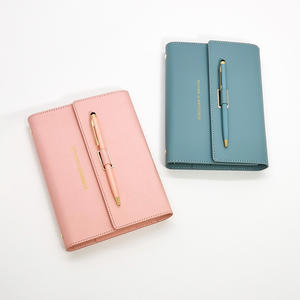 Iş tri-katlanır gündem özel cep planlayıcısı PU deri kılıf dergisi - Product Image 2