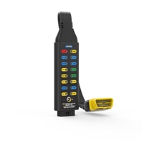 AUTOOL MMT580 OBD II Protocolo Detector Breakout Box Herramientas de diagnóstico ECU Fuente de alimentación