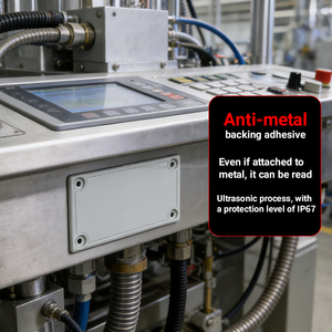 Étiquette de palette à coque rigide UHF, personnalisation de la couleur commandée en usine, étiquette RFID ISO18000-6C pour la gestion des actifs et le suivi - Product Image 2