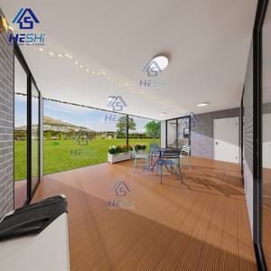 Maison conteneur extensible de luxe préfabriquée personnalisée de 20 pieds 40 pieds Maison préfabriquée de cuisine Maison d'extérieur préfabriquée Casa Portable - Product Image 3