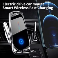 Support de téléphone de voiture JEDI Wholesale C3 avec charge sans fil rapide 15W et capteur automatique