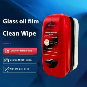 Glossy xe thủy tinh dầu phim sạch mạnh mẽ Remover phía trước bên trong kính chắn gió dầu phim loại bỏ vết dầu Kính phim làm sạch bàn chải - Product Image 2