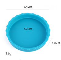 Couvre-boîtes en silicone de qualité alimentaire, 6 couleurs, réutilisables, écologiques, pour jus, compatibles avec les canettes standard