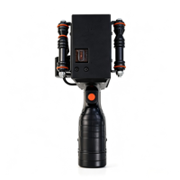 Máquina Industrial de Impresión de Fechas, Impresora de Códigos QR de Inyección de Tinta Resistente a Manchas, Codificador de Fechas Portátil con Pantalla Táctil para Cajas de Medicamentos