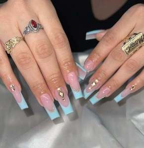 Prensa acrílica Manual gruesa <span class=keywords><strong>de</strong></span> alta calidad en las <span class=keywords><strong>uñas</strong></span>, borla hecha a mano <span class=keywords><strong>de</strong></span> mariposa, relieve <span class=keywords><strong>de</strong></span> flores <span class=keywords><strong>de</strong></span> encaje, 10 Uds., prensa falsa manual en las <span class=keywords><strong>uñas</strong></span> - Product Image 6