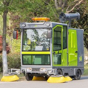 Полностью Закрытая электрическая автоуборочная машина, большая уличная уборочная машина, дорожная уборочная машина - Product Image 6