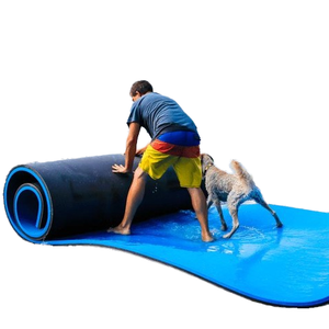 แผ่นรองนอนลอยน้ำ <span class=keywords><strong>3</strong></span> <span class=keywords><strong>ชั้น</strong></span> ทำจากวัสดุ XPE สำหรับ<span class=keywords><strong>สระ</strong></span>ว่ายน้ำ - Product Image 5