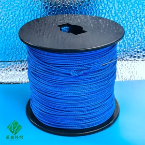 Màu Xanh Dyneemas Dây Tùy Chỉnh 100% <span class=keywords><strong>Uhmwpe</strong></span> Bện Dây Bền 8 Sợi Dây Thừng Cho Võng Diều Câu Cá Climbingcamping Sufing - Product Image 1