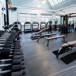 Mới dễ dàng cài đặt cao su phòng tập thể dục sàn cao su chất lượng cao gạch - Product Image 2