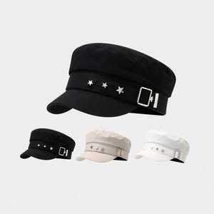 Boina Plana para Mujer, Estilo Japonés Y2K, Diseño de Estrella, Moda Casual, Gorra de Capitán, Nueva Llegada 2025 - Product Image 2