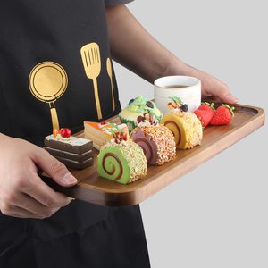 Hình chữ nhật bằng gỗ phục vụ khay cho nhà bếp hình chữ nhật platters cho Cookie món khai vị phục vụ - Product Image 6