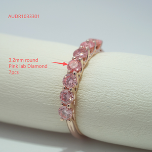 Anello in Oro Personalizzato 9k 10K 14K 18K <span class=keywords><strong>con</strong></span> Diamante Coltivato in Laboratorio IGI DEF VS HPHT CVD, Anello di Fidanzamento Unisex - Product Image 1