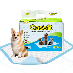 カイダ 超吸収ペット用おしっこパッド 子犬の事故対策 ヘビーデューティー 60x60cm 犬に優しい - Product Image 1