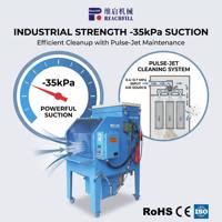 WQ-TX900 Nettoyeur de récupération de toner anti-explosion 2,2 kW haute puissance à impulsions avec efficacité de purification de 99,99 %