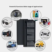 Service OEM – Kit de tournevis magnétique 25-en-1 avec embouts de précision pour réparation de téléphones/ordinateurs, manche en plastique, bricolage