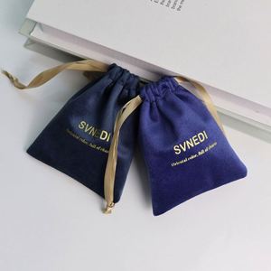 Custom Logo Recyclable Storage Drawstring Dust Bag for Jewelry for Silken Velvet Underwear Handbags Necklaces Watches - Product Image 4