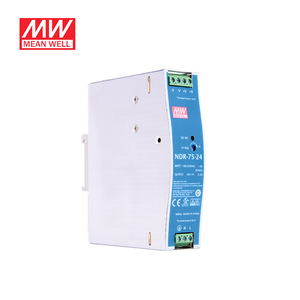 หมายถึงดี Ndr-75-12/24V ราง DIN พาวเวอร์ซัพพลายเอาต์พุตเดียว100-240Vac อุตสาหกรรมอัตโนมัติ - Product Image 3