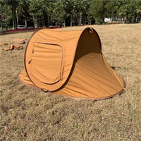 Tente de camping dans le désert pour 1-2 personnes, abri portable en coton pliable
