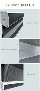 Google nhà thông minh mù Zebra Rèm cơ giới Trắng trẻ em Zebra Rèm zwave - Product Image 6