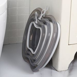 Lavabo portátil plegable espesar <span class=keywords><strong>turismo</strong></span> agua de lavado plegable baño de pies lavabo de compresión lavabo de pies de viaje - Product Image 2