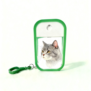 Flacons carte parfum de voyage avec logo personnalisé 20ml 30ml 50ml vaporisateur plastique PETG vaporisateur de poche désinfectant pour les mains 60ml - Product Image 1