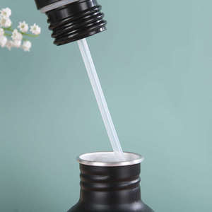 Colorful Stainless Steel Vacuum Insulated Sports Water Bottle Portable Thermal Tumbler For Hiking - Product Image 5