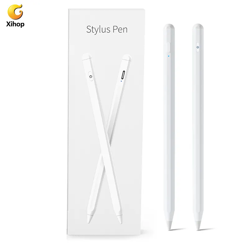 Xihop 1.2mm 3 Functional Universal Capacitive Resistive Touch Screen Pencil Tablet Stylus Pen for Android Apple iPad Gen 2