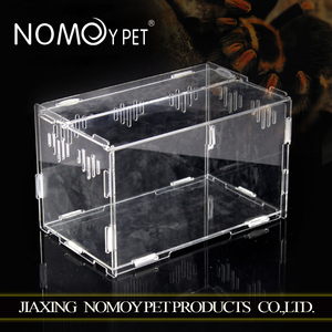 Wholesale High Transparent Assemblable Acrylic <strong>Reptile</strong> <strong>Display</strong> Box for <strong>Reptile</strong> Gecko - Product Image 4