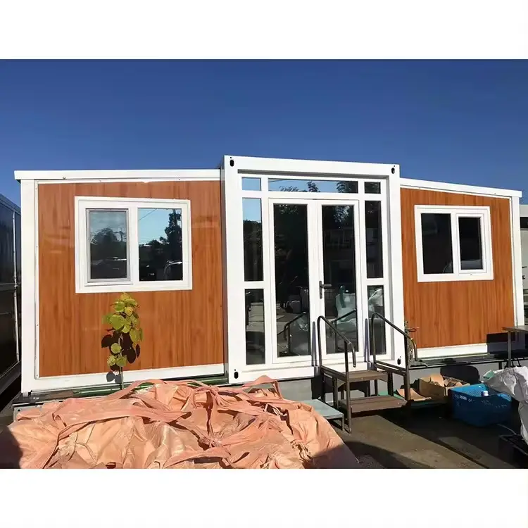 Wholesale custom portable prefabricated houses foldable/extendable/detachable prefab house home folding container house