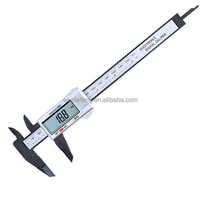 150mm LCD Digital Electronic Carbon Fiber Gauge Micrometer Measuring Tool Digital Tools High Strength Digital Display Vernier