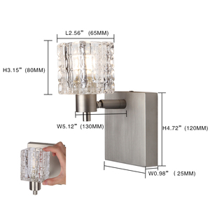 Applique murale LED moderne pour intérieur, idéale pour la maison, le salon, la chambre et l'hôtel - Product Image 6
