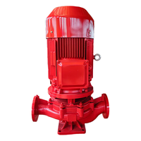 Pompes verticales monophasées haute pression SS304 puissantes pour systèmes d'incendie de bâtiments de grande hauteur