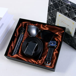 ของขวัญธุรกิจคลิปหนีบผมผู้ชายแว่นตากันแดดนาฬิกาสำหรับพ่อของชำร่วยระดับไฮ<span class=keywords><strong>เอ</strong></span>นด์ชุดวันวาเลนไทน์ - Product Image 3