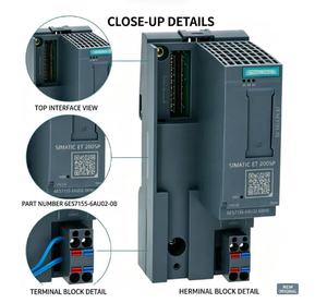Neues Original Siemens 6ES7155-6AU02-0BN0 SIMATIC ET200SP IM155-6 PROFINET-Schnittstellenmodul - Product Image 6