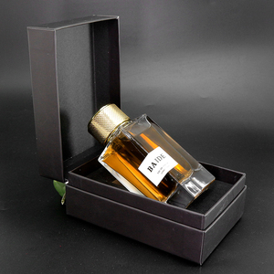 New Arrival Polish Perfume <b>Spray</b> <b>Bottle</b> <b>Empty</b> square 30ml 50ml Glass Perfume <b>Bottle</b> 100ml with Metal Label and Box - Product Image 6