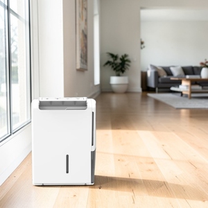 Deshumidificador delgado con control táctil para oficina, disponible para OEM/ODM y fácil de trasladar. - Product Image 1